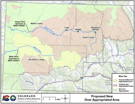 Proposed New Over Appropriated Area