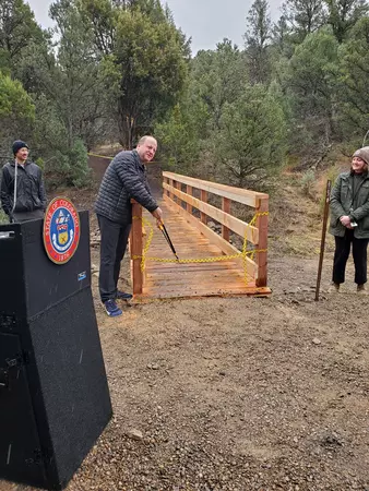 Governor Polis opening new trails at Fishers Peak State Park